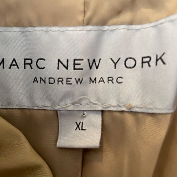 Andrew Marc size XL faux leather jacket - Picture 12 of 14